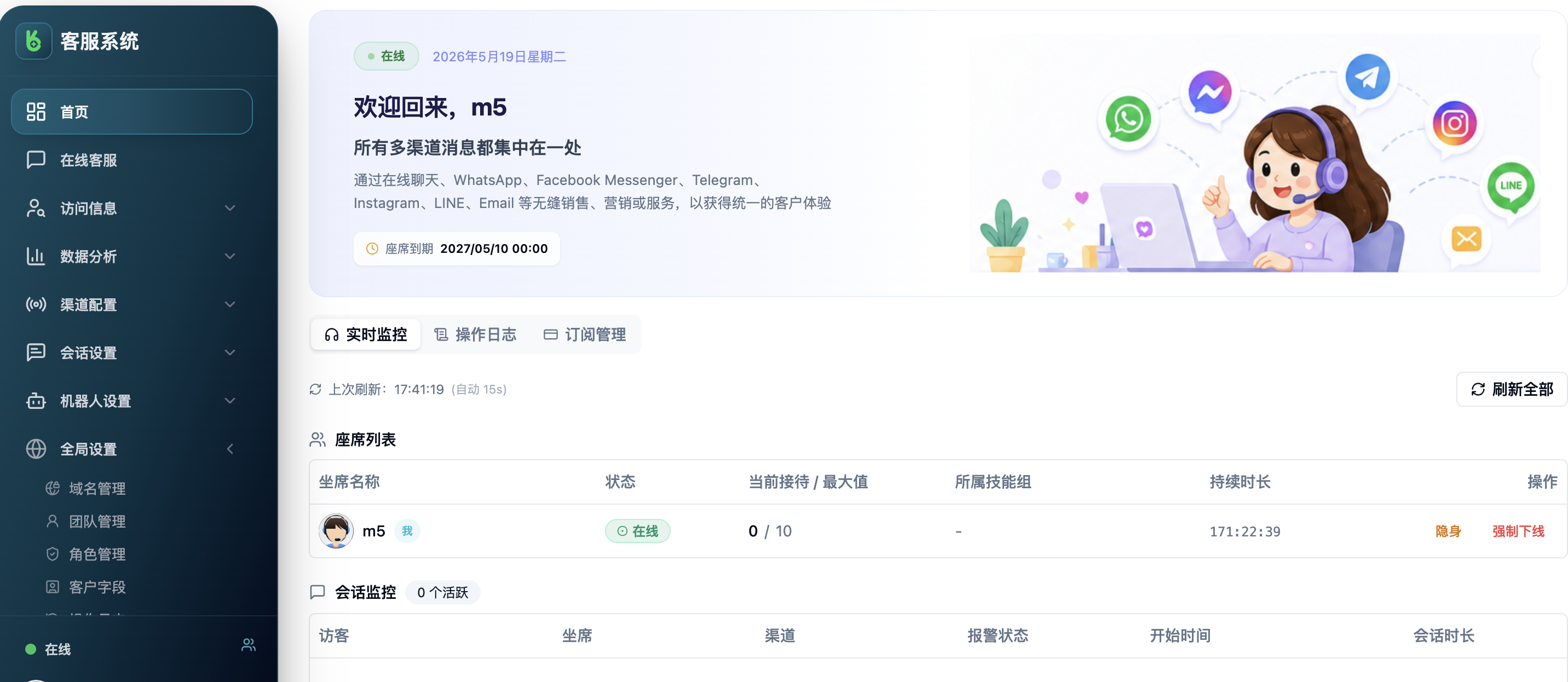 实时监控